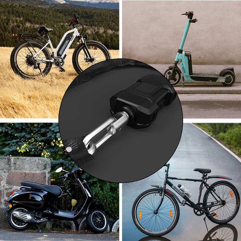 OMNI Smart Heavy Duty Bicycle Chain Lock M246LTS – Bluetooth Security Lock