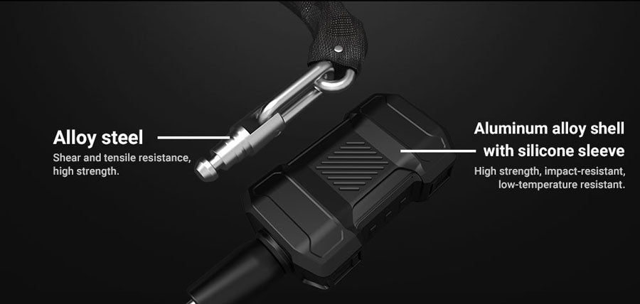 OMNI Smart Heavy Duty Bicycle Chain Lock M246LTS – Bluetooth Security Lock